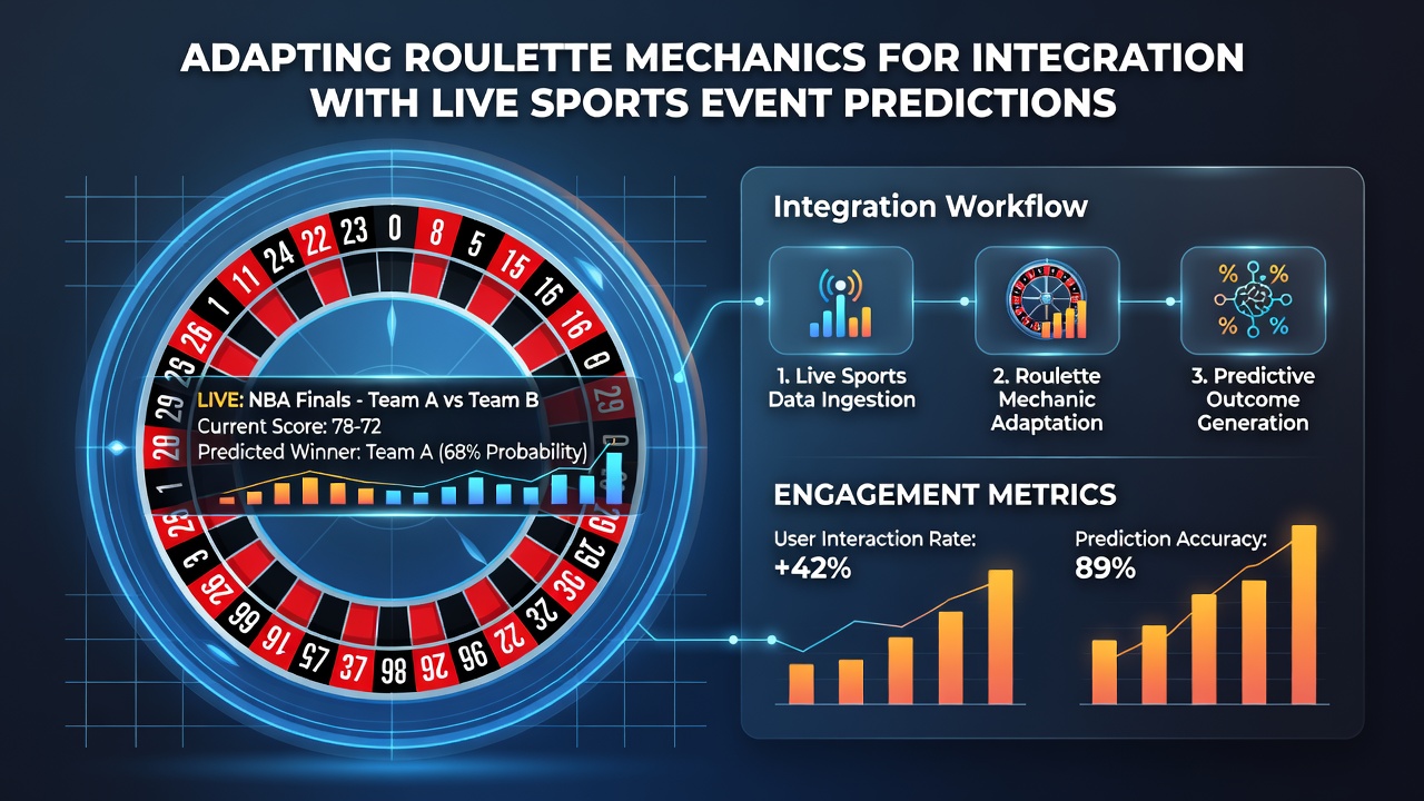 Sports event live stream combined with roulette prediction overlay on mobile screen